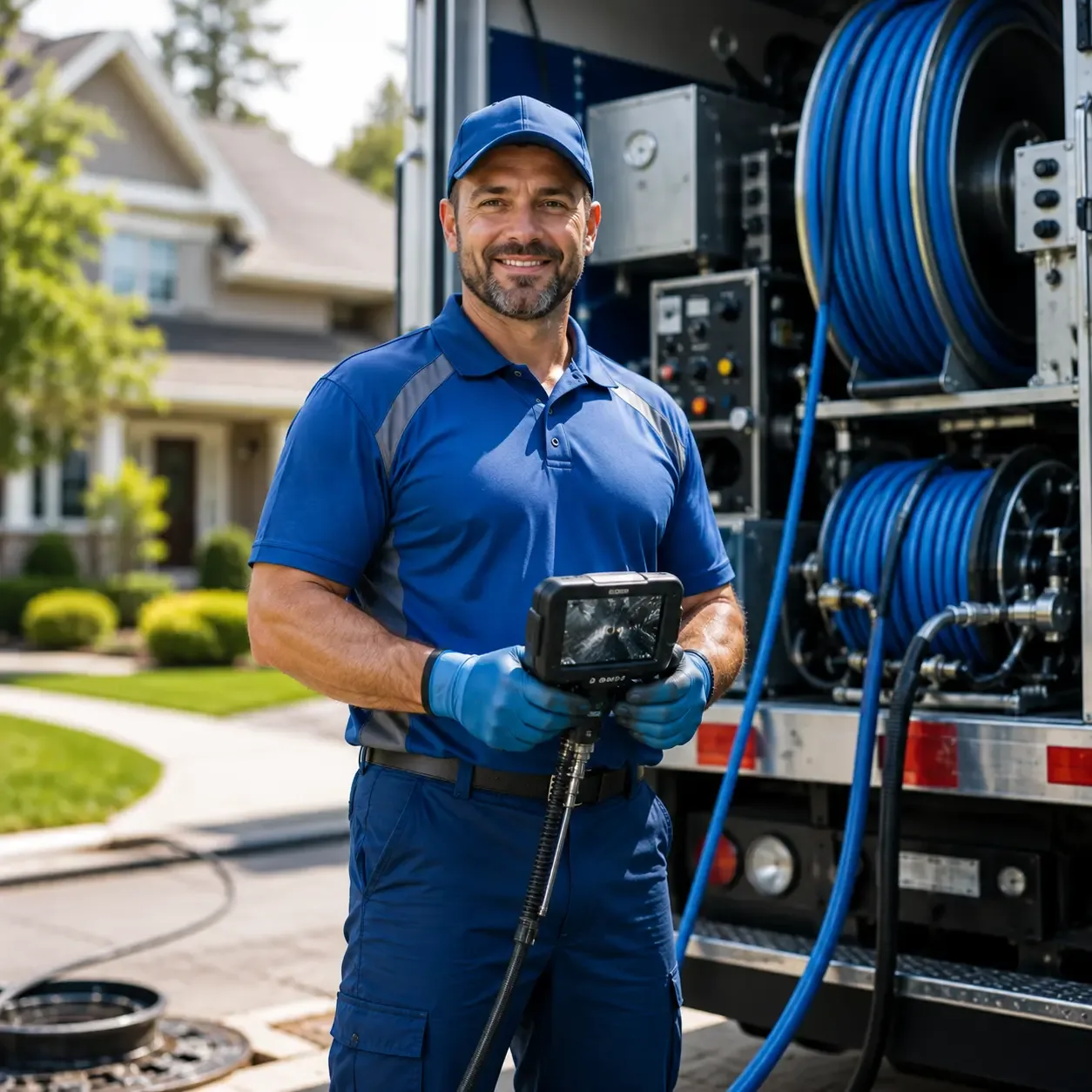 Local outdoor drain cleaning specialists in Eagle, MI